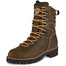 Irish Setter, Shorewood, Mens, 9", Waterproof, Steel Safety Toe, Logger Work Boot