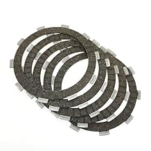 Compatible With BAJAJ250 BAJAJ 250 250CC Clutch Friction Plate Disc Set Compatible With Motorcycle
