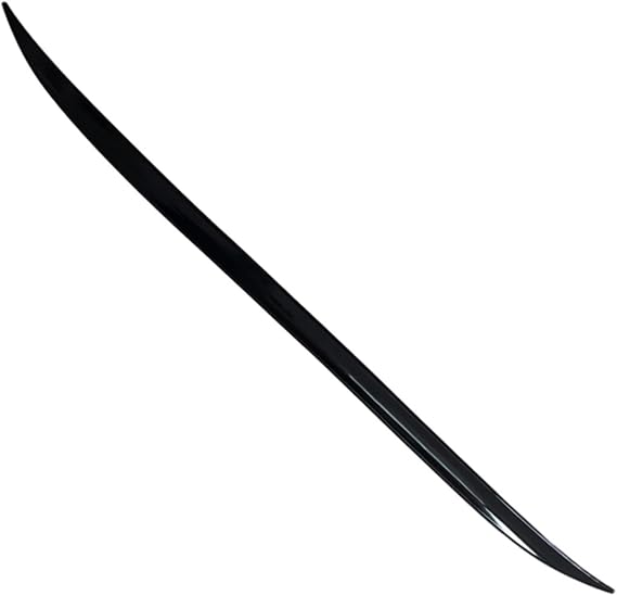 Car Rear Trunk Lip Spoiler Wing Soft Plastic Glossy Black For Mazda 3 4Dr Sedan 2004 2005 2006 2007 2008 2009 2010 2011 2012-2021 Car Rear Spoiler Wing