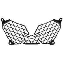 for Su&per Tenere XT1200Z XTZ1200 2010-2021 Supertenere1200 XTZ 1200 Motorcycle Headlight Grille Guard Protector Cover Headlight Shade Accessories