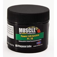 Muscle Power Lift Grease PL-10, 1 Ounce, Anti-Wear Extreme-Pressure Lithium Complex Grease