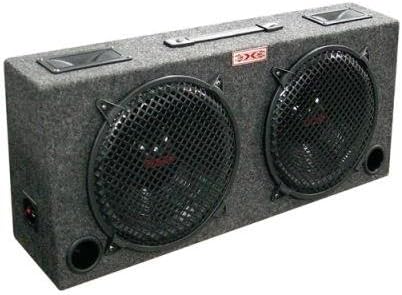 kic120 (2) Dual 12 Car Audio Subwoofer Sub Box W/ 5 Tweeters
