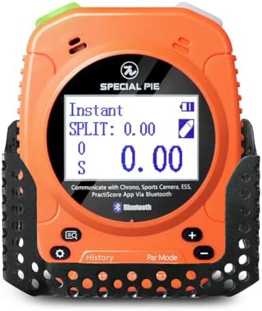 Shot Timer (Orange) and Metal Case Bundle