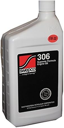 306 Supreme Formula Engine Oil 5w30 Qt.