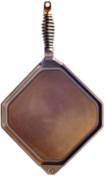 FINEX Cast Iron 10-Inch Griddle, Pre-Seasoned Non-Stick, Handcrafted in USA