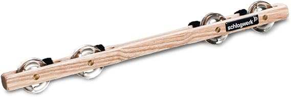 Schlagwerk JSR80 Rapid Jingle Stick - Stainless Steel Jingles