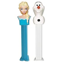 Disney's Frozen 2 Pack PEZ Dispensers - Elsa and Olaf