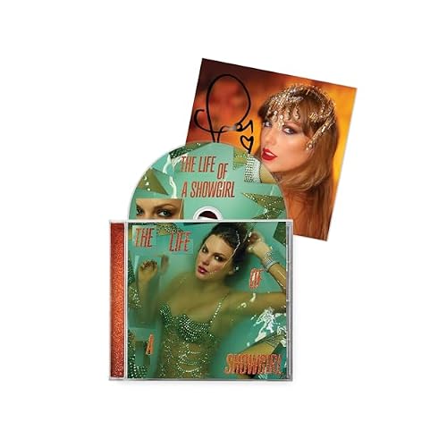 The Life of a Showgirl W/ Hand Signed Photo 1 4.7" x 4.7" Taylor Swift