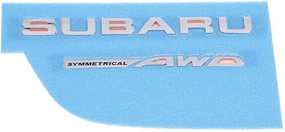 Subaru Impreza WRX STI Rear Trunk Emblem Nameplate New 93079FJ050 Genuine OEM