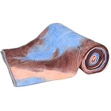 DREAM SLIM Hot Non Slip Grip Foldable Skidless Yoga Towel, 24in x 72in, Multicolor - Pink