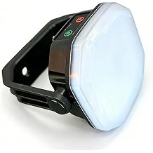 TechRise Solar Camping Lantern Camping Lantern Rechargeable, 3 Light Modes, IP65 Waterproof Portable Emergency Hanging Light for HCamping, Hiking, Power Outages, Home, Black
