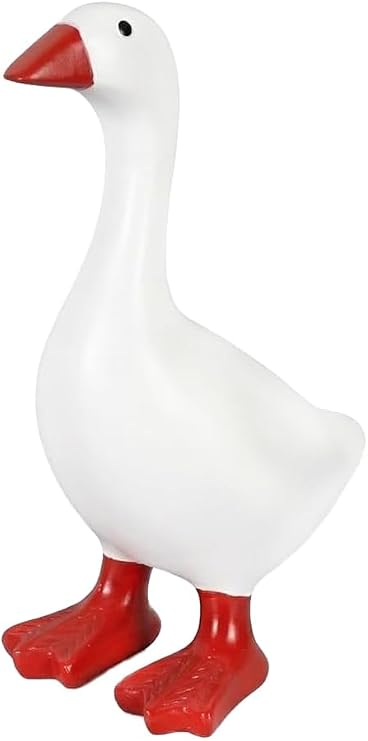 Desk Goose 7 Inch Mini Desktop Goose Statue Office Desk Decor