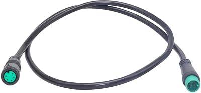 Wexplore Ebike extension cable for electric bike gear sensor, waterproof connector 2pin3pin5pin for extension of electric bike lights and screens