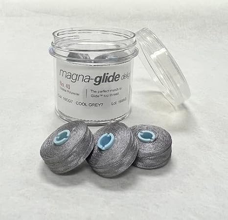 10CG7 Cool Grey 7 Magna-Glide Delights Bobbin Jar
