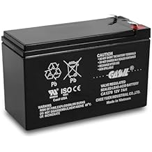 Casil CA1270 12V 7Ah SLA/AGM Sealed Lead Acid Maintenance-Free Battery F1 Terminals