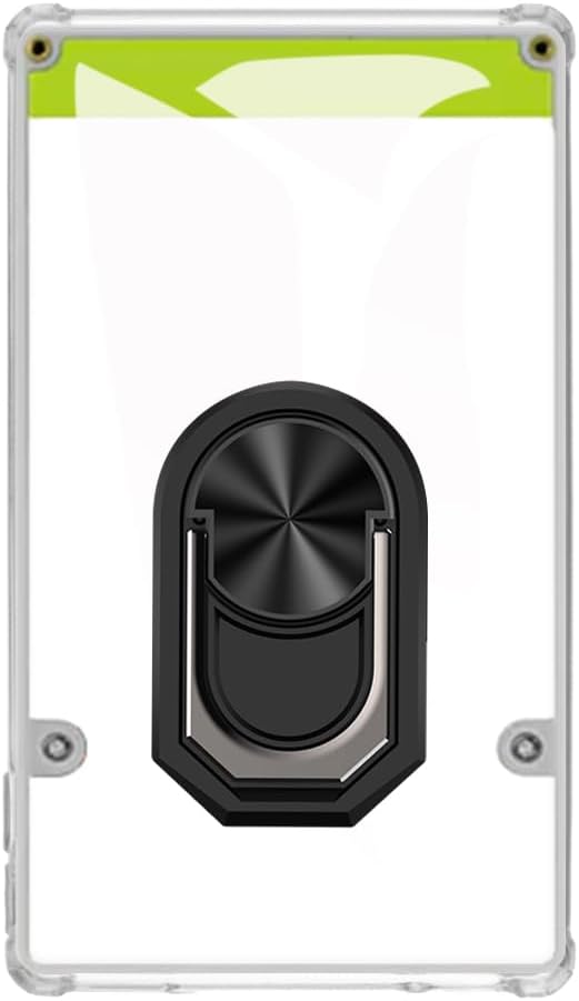 Case and Ring Holder for M5 Stack Paper S3 - Clear+Black