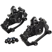 Disc Brake, Aluminum Alloy Mechanical Disc Brake Caliper Set For Ebike Folding Ebikes For Most Standard Mountain Bikes Road Bikes(front and rear brake)