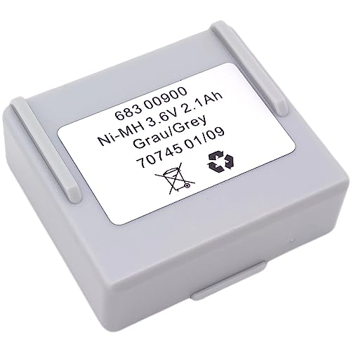 68300900 Rechargeable Battery 3.6V 2100mAh Ni-Mh Battery for Hetronic Remote Control Compatible with Hetronic 683009006830094068300990