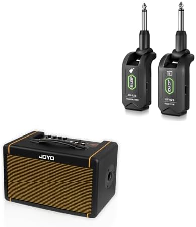 JOYO 40W Acoustic Guitar Amp (AC-40S) and 5.8GHz Wireless Guitar System (JW-02S)