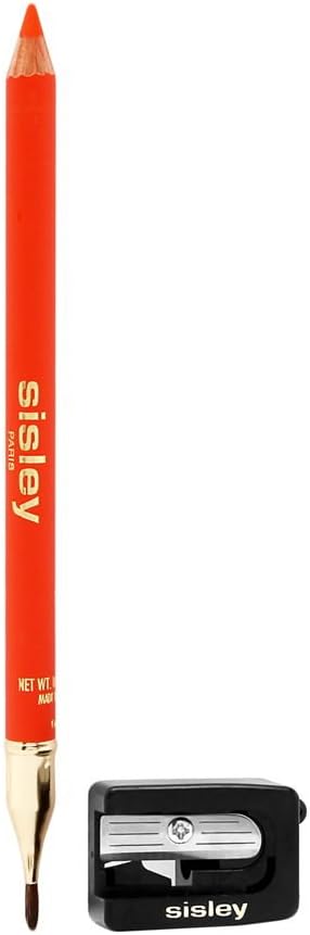 Sisley Women's Phyto-Levres Perfect Lipliner with Lip Brush and Sharpener, # 8 Coral, 0.04 Ounce
