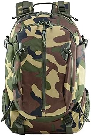 Hiking BaHiking backpack travel camping backpack outdoor sports camouflage backpack army fan mountaineering bag unisex (Jungle Camouflage)