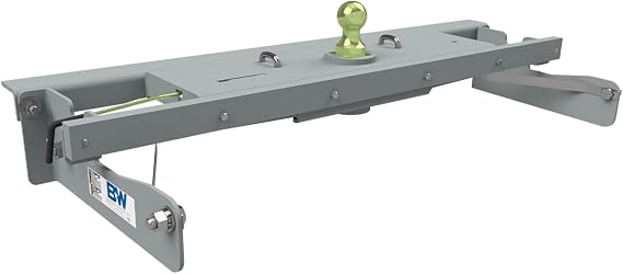 B&W Trailer Hitches Turnoverball Gooseneck Hitch - GNRK1012 - Compatible with 2011-2015 Chevrolet/GMC 2500 & 3500 Trucks