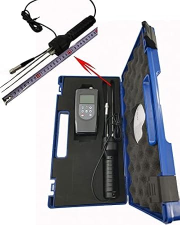 Digital Portable Long Probe Soil Moisture Meter Soil Moisture Tester Soil Moisture Analyzer Soil Humidity Meter With Measuring Range 0-80% Accuracy (0.5% n+1) Wide Measuring Range