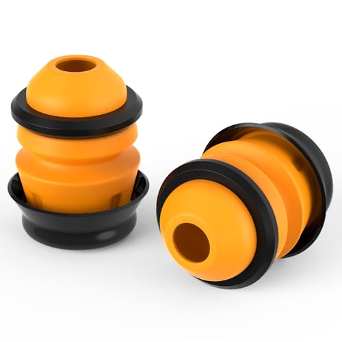 Rear Suspension Shock Absorber Bumper 55326-2B000 55326-2P000 Fit for Hyundai Santa Fe 07-12, Rear Left or Right Bump Stop Bushing Pack of 2
