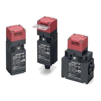 OMRON D4NS-4BF 1-Conduit, 2NC Slow-Action Contacts, Four MOUNTING Directions Possible, M20 Conduit Size, Plastic Head, Safety-Door Switch