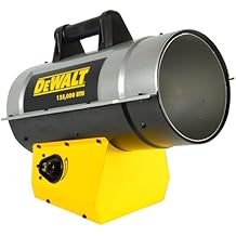 DeWalt DXH125FAV Forced Air Propane Heater