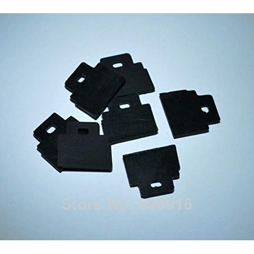 Replacement Parts for Printer PRTA18585 10 Pcs Black Solvent Inkjet Printer Wiper for Mutoh for Roland SJ 540 740 for Mimaki JV3 Wiper