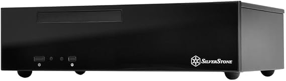 Silver Stone SST-ML09B Milo Series Mini-ITX Compatible HTPC Case