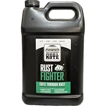 RustKote - Rust Kote - Rust Fighter - 1 Gallon, Corrosion Protection, Salt Neutralizer, Lifts Moisture, Creeps & Coats While Protecting Metal from Rust. Use on Cars, Machinery, Bicyles, Equipment