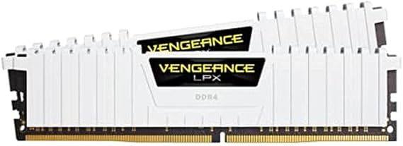 CORSAIR Vengeance LPX 16GB (2x8GB) DDR4 3200 (PC4-25600) C16 for DDR4 Systems - White