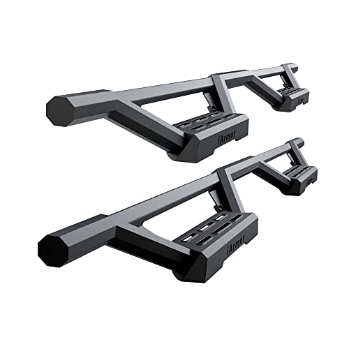 APS Drop Steps Running Boards Compatible with Dodge Ram 1500 2002-2008 Quad Cab & 2500 3500 03-09 Exclude Daytona Rumble Bee and SRT-10 Models | Stainless Steel Side Steps |