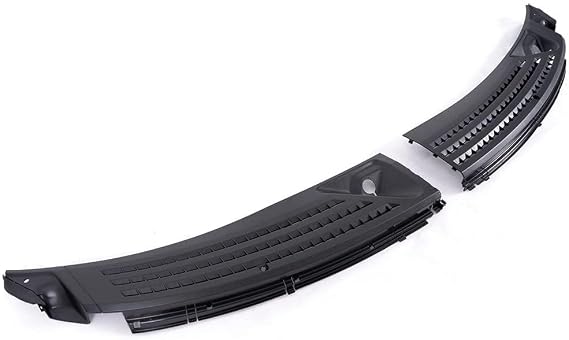 G-PLUS Outer Windshield window Wiper Cowl Cover Panel | Compatible with Ford F150 2004-2008 Outer Wiper Cowl Vent Grille Left & Right 2Pcs Kit 4L3Z-15022A69-AA 4L3Z-15022A68-BA