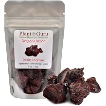 Dragons Blood Resin Incense 1 oz. - 100% Pure Natural Granular Daemonorops Draco - Sangre De Grado