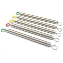 5PCS Pilates Reformer Pilate Equipment Accessories Wire Steel Tension Springs for Various Yoga & Fitness Equipment