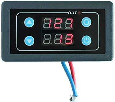 Time Relay Module, AC 85-265V Timer Cycle Control Digital Dual Display Delay Timer Switch Adjustable Module