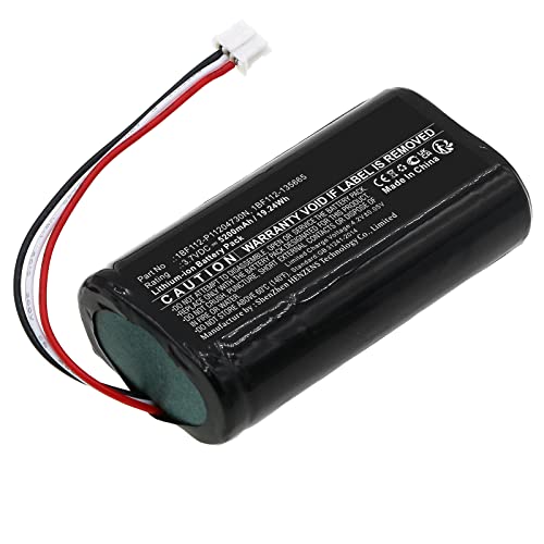 Synergy Digital GPS Battery, Compatible with CalAmp 1BF112-135665 GPS, Li-ion, 3.7V, 5200mAh Ultra High Capacity, Replacement for CalAmp 1BF112-135665 Battery