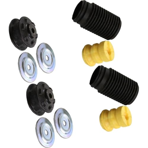 Front Rear Suspension Strut Bellows for Chevrolet Camaro 2010 2011 2012 2013 4x Replacement 22802090, 13503548, 22836727