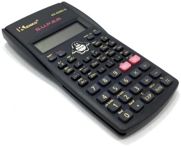 Çift Satırlı 240 Fonksiyon Bilimsel Hesap Makinesi 82MS 12 Hane Öğrenci Mühendis Mimar Makinesi