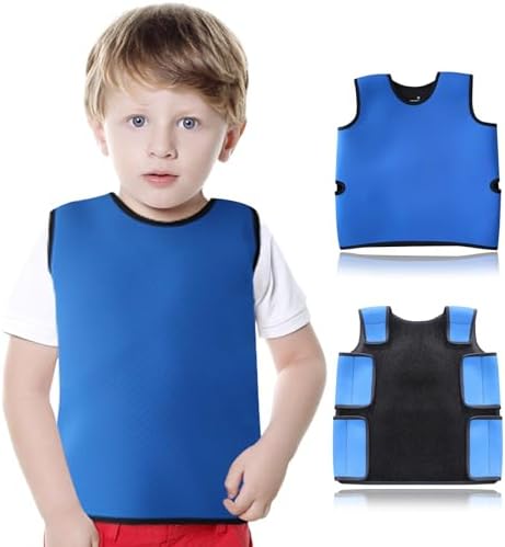 Sensory Compression Vest for Kids with Autism ADHD, Deep Pressure Comfort for Toddler Teen and Children