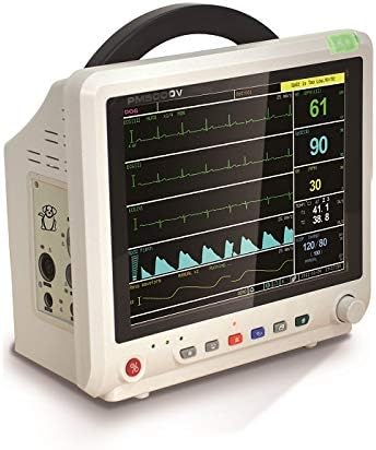 Utech PM5000VCS Veterinary Multi-parameters Monitor - SPO2/NIBP/TEMP/ECG/PR/Resp/ETCO2 (sidestream)
