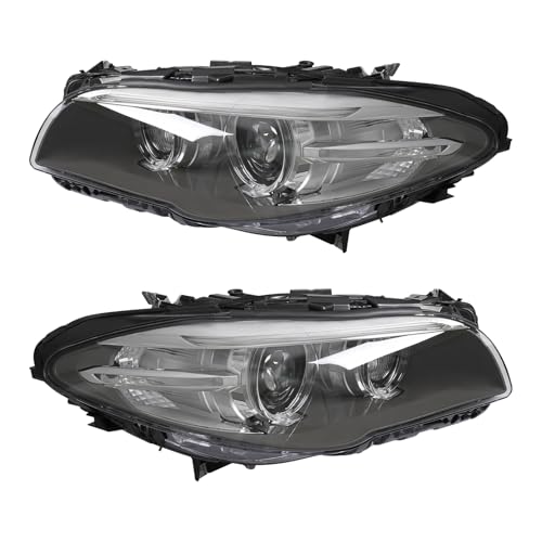 HID Headlight with AFS Assembly for 2014-2017BMW 5 series f10 f18 Xenon Headlight 528i 535i 550i m5,Front Headlight Replacement Passenger and Driver Side