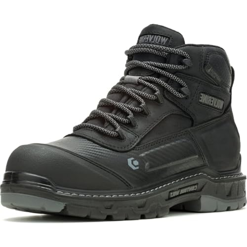 Wolverine Mens Overpass Composite Toe Waterproof Work Boots