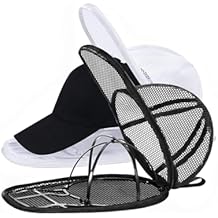 MAGTSMEI Hat Washer Cage for Washing Machine, Hat Washer Cage,Baseball Cap Washing Cage,Cleaning and Protecting Hats in Dishwasher (B & W 2 Pack)