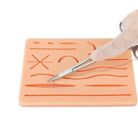 Suture Practice Pad, 3 Layer Anti Rip Mesh, for Medical Students and Beginners
