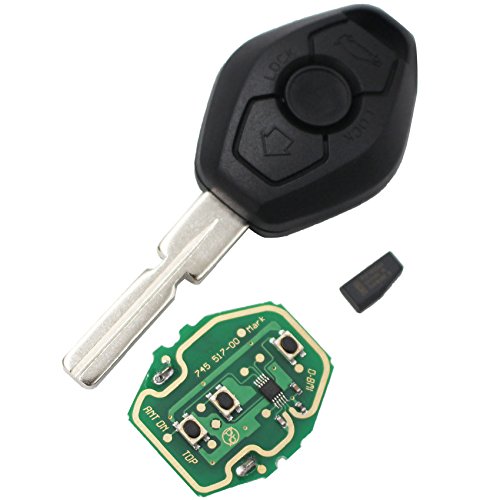 Remote Key 3 Button For BMW 3 5 7 SERIES E38 E39 E46 With Chip 315MHZ433MHZ HU58