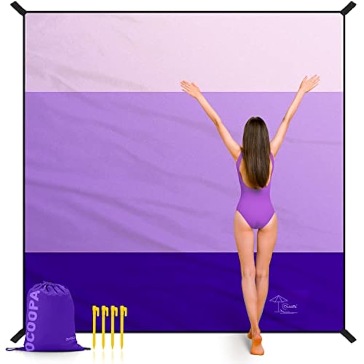 OCOOPA 2 Pack Diveblues S09 Beach Blanket Extra Large